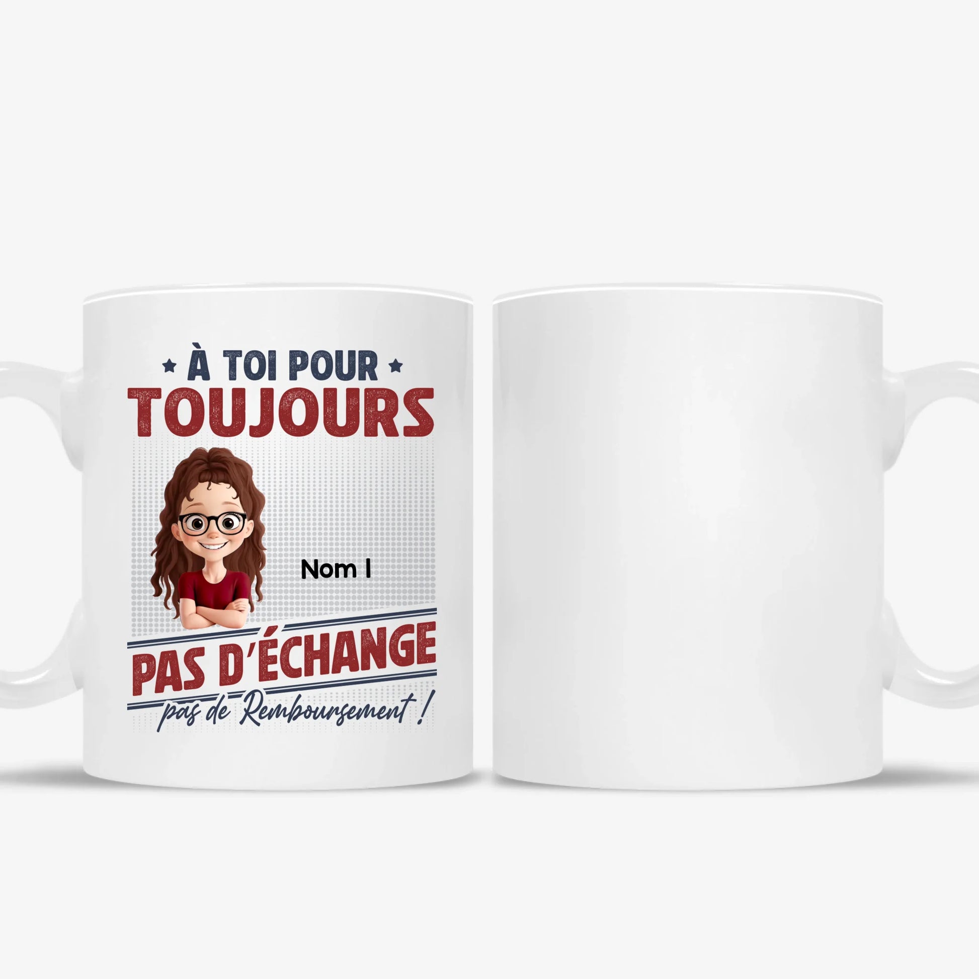 MUG 2FACE 2 TONE new