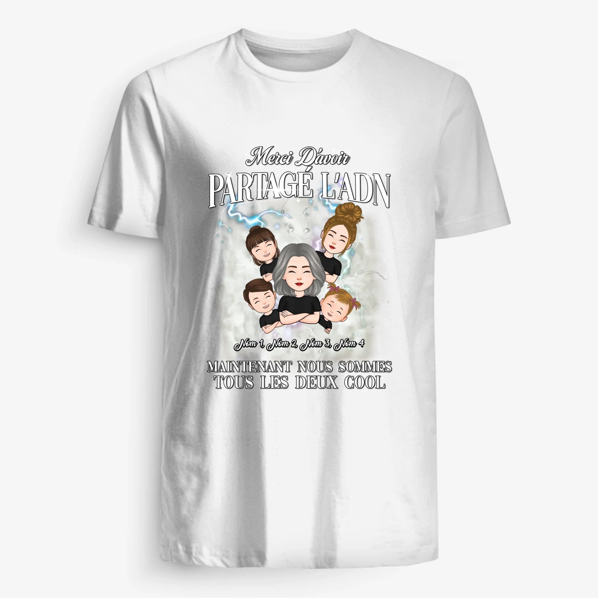 UNISEX T-SHIRT Front Dark