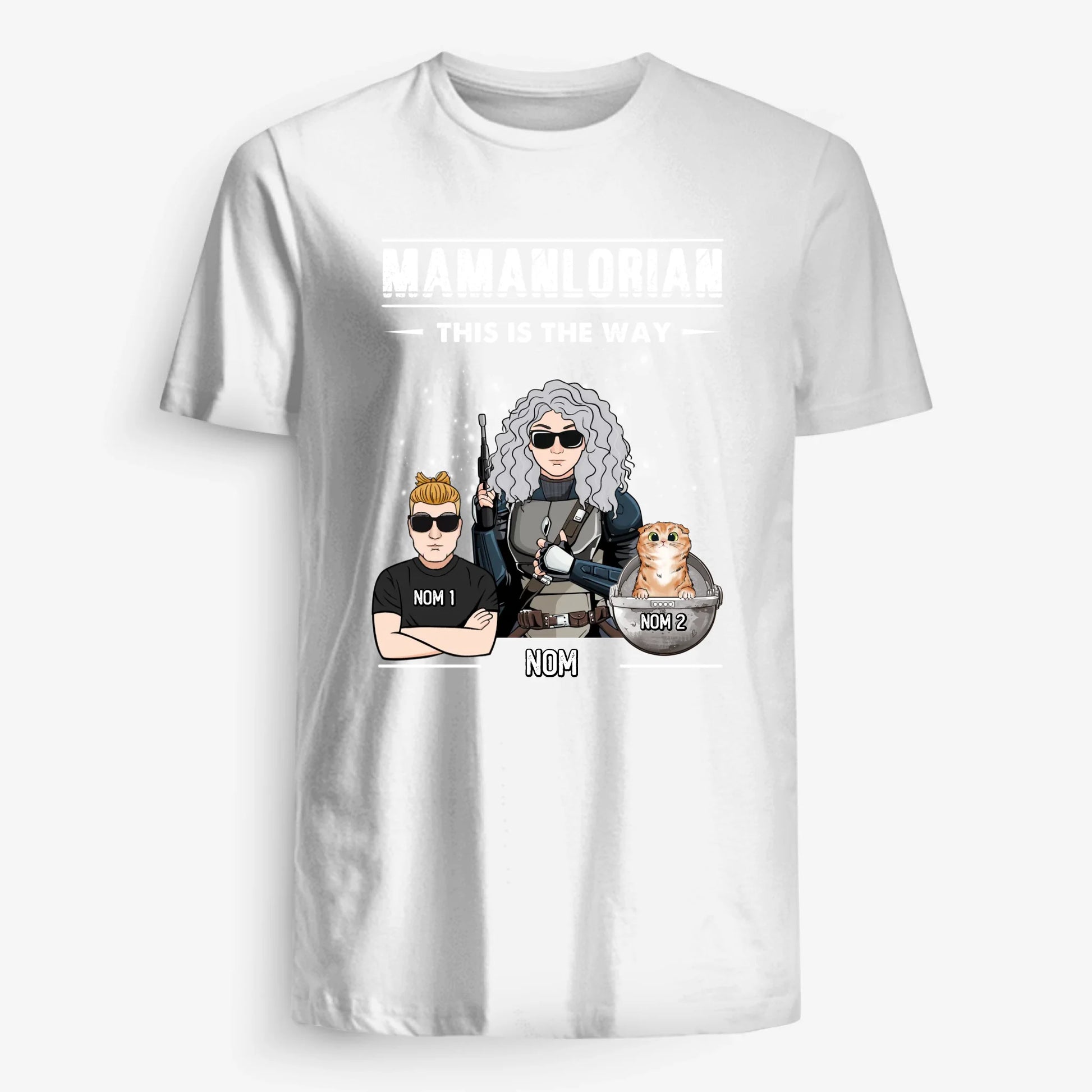 UNISEX T-SHIRT Front Dark