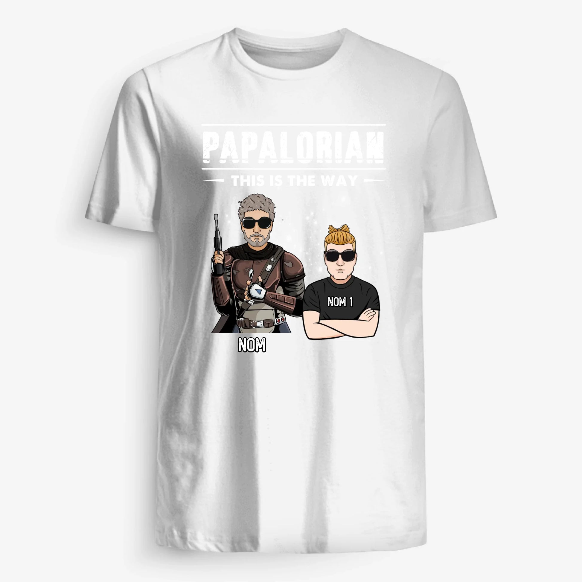 UNISEX T-SHIRT Front Dark