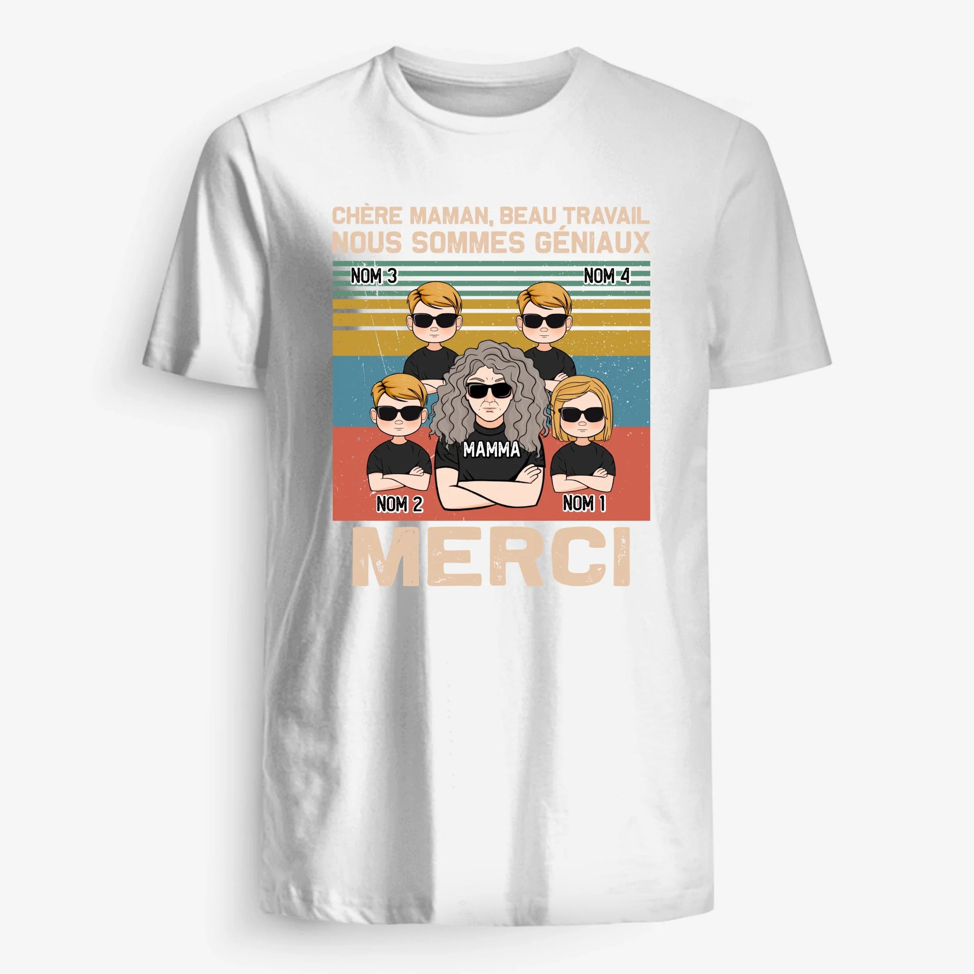 UNISEX T-SHIRT Front Dark