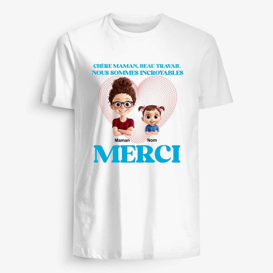 UNISEX T-SHIRT Front Light