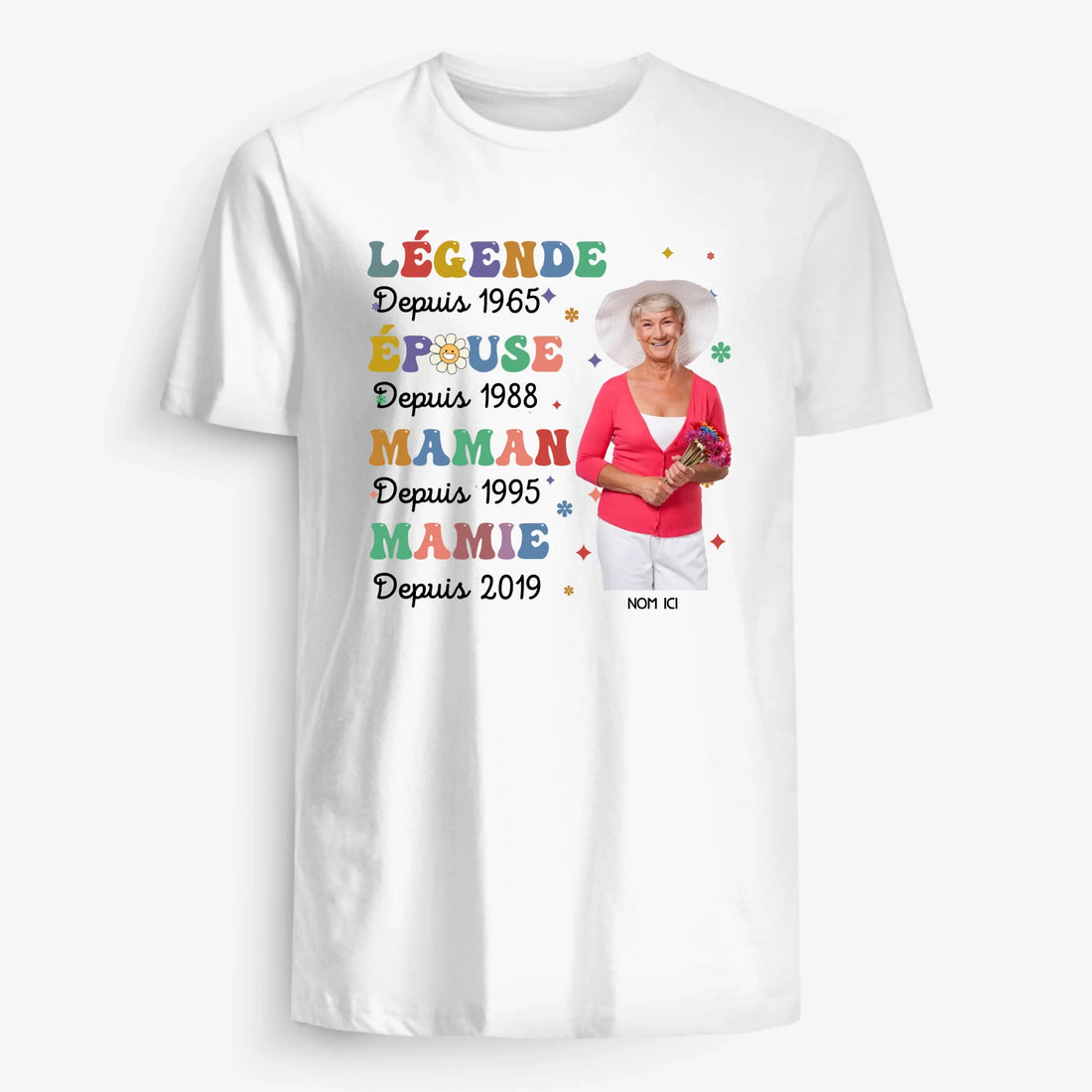 UNISEX T-SHIRT Front Light