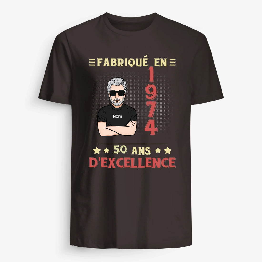 UNISEX T-SHIRT Front Dark