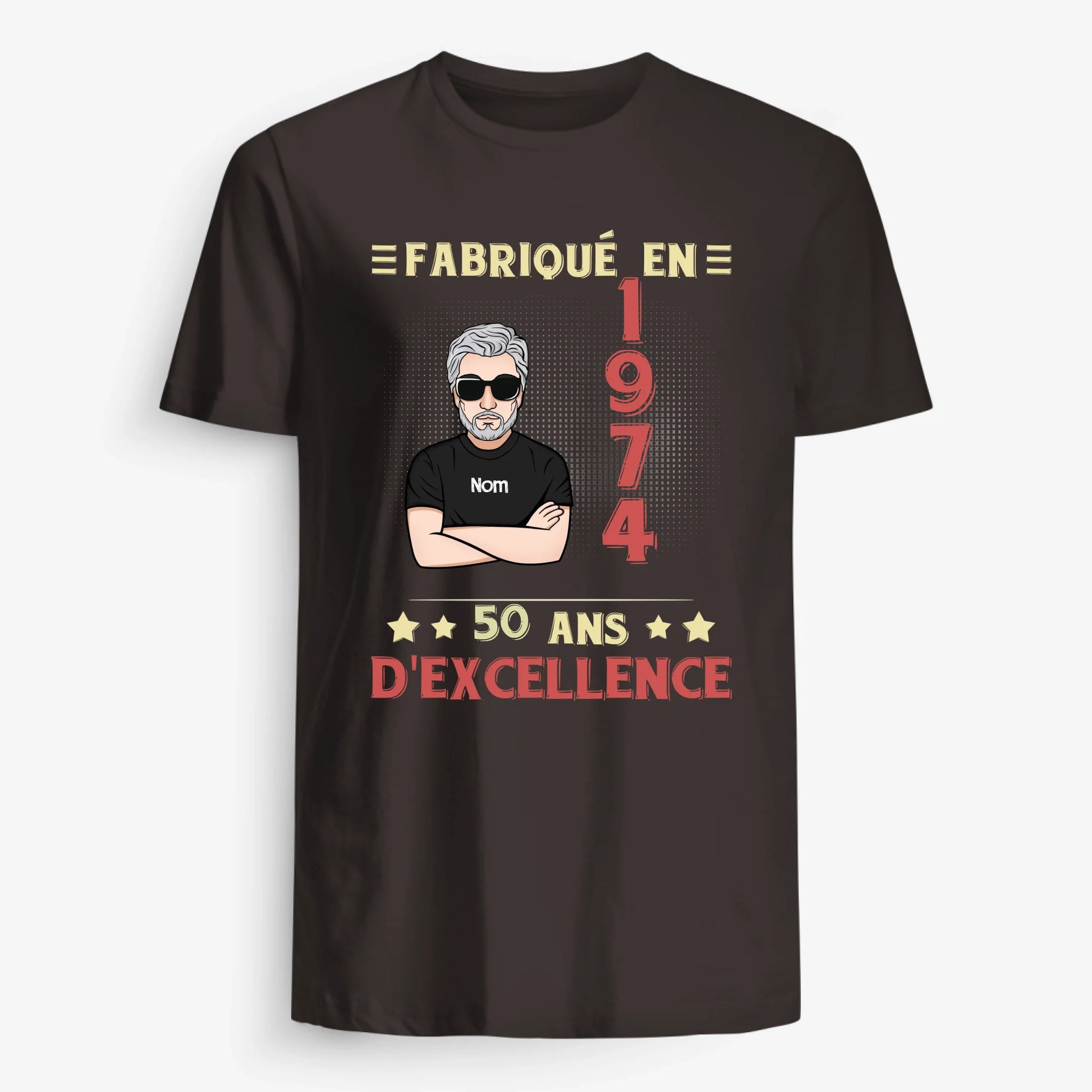 UNISEX T-SHIRT Front Dark