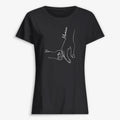 CLASSIC WOMEN T-SHIRT Front Dark