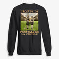 UNISEX SWEATSHIRT Back Dark