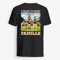 UNISEX T-SHIRT Back Dark