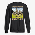 UNISEX SWEATSHIRT Back Dark