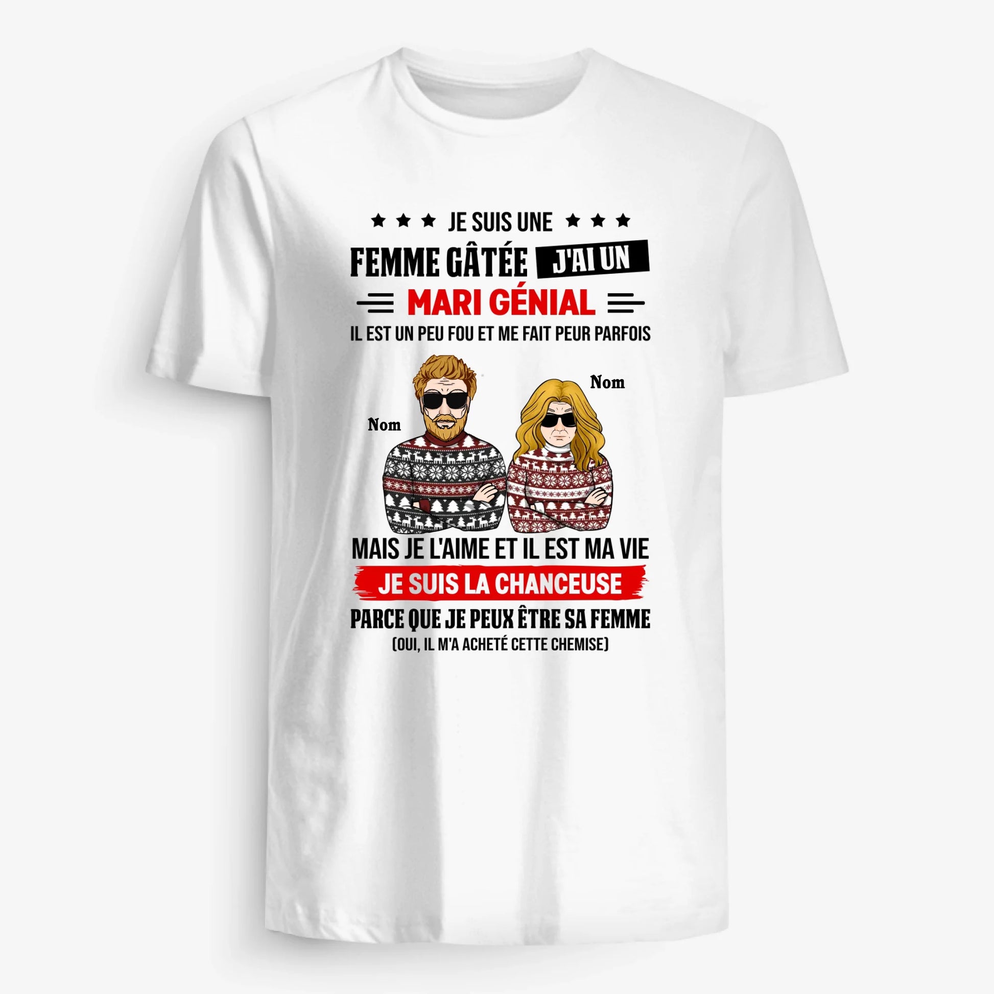 UNISEX T-SHIRT Front Light