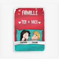 Fleece blanket Viền trắng