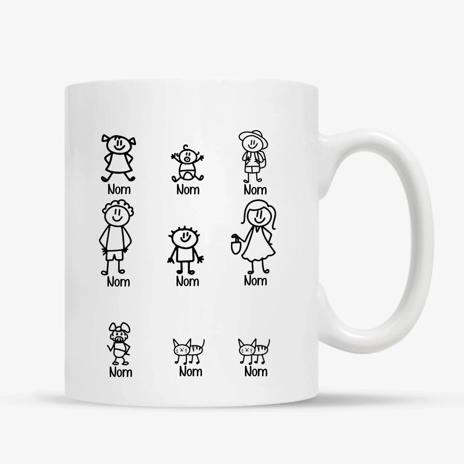 MUG Xám R