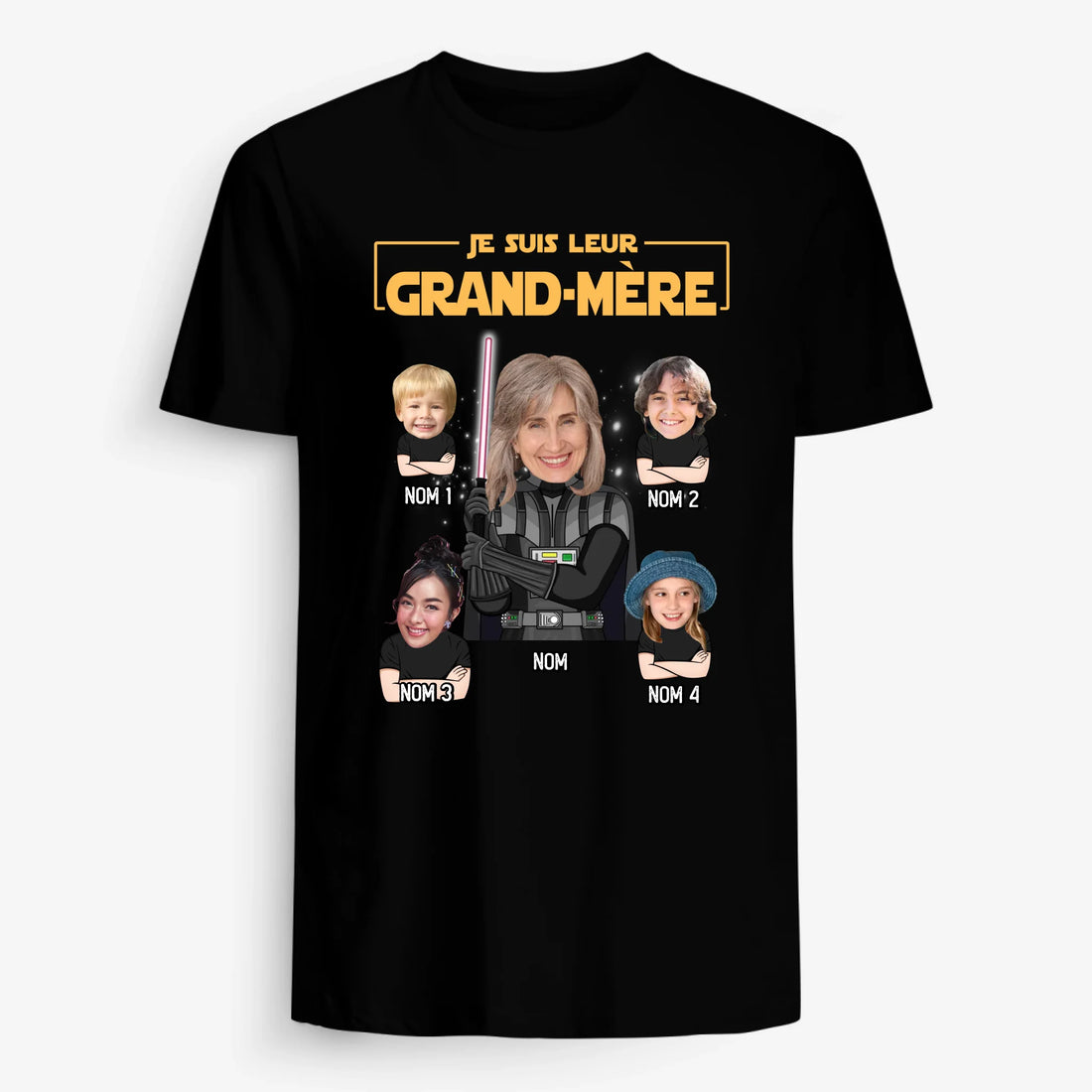 UNISEX T-SHIRT Front Dark