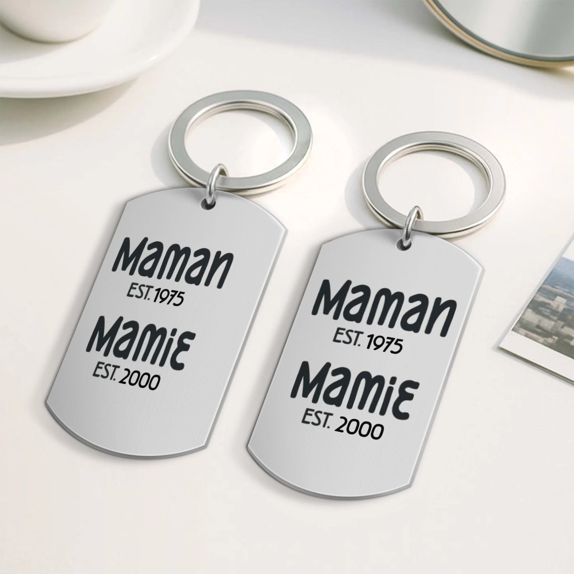 Keychain Steel BASE B 2