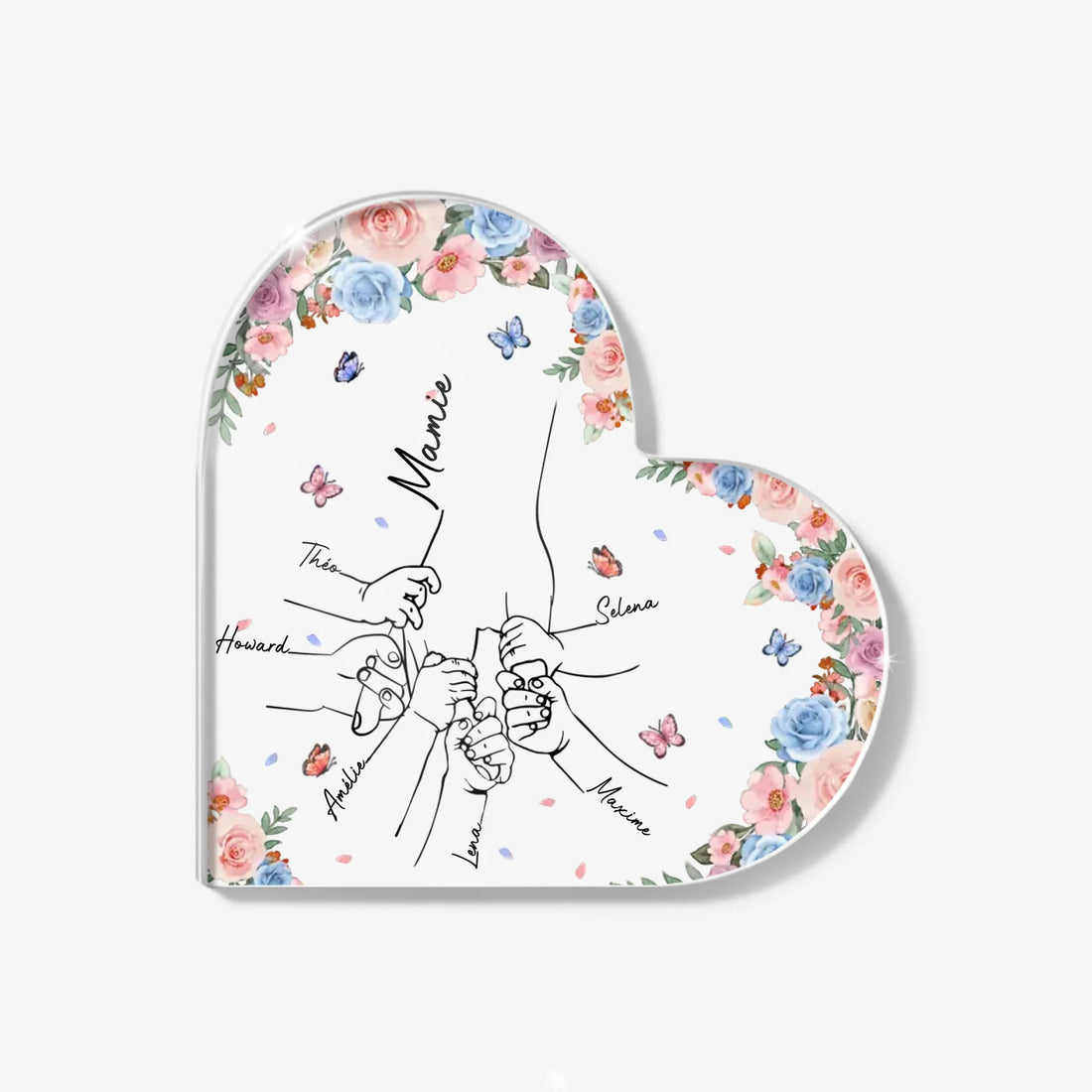 Heart Acrylic Plaque 2