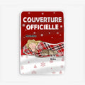 Fleece blanket Viền trắng