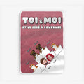 Fleece blanket Viền trắng