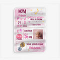 Fleece blanket Viền trắng