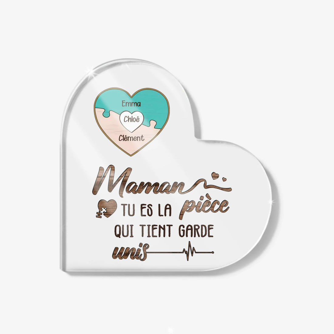 Heart Acrylic Plaque 2