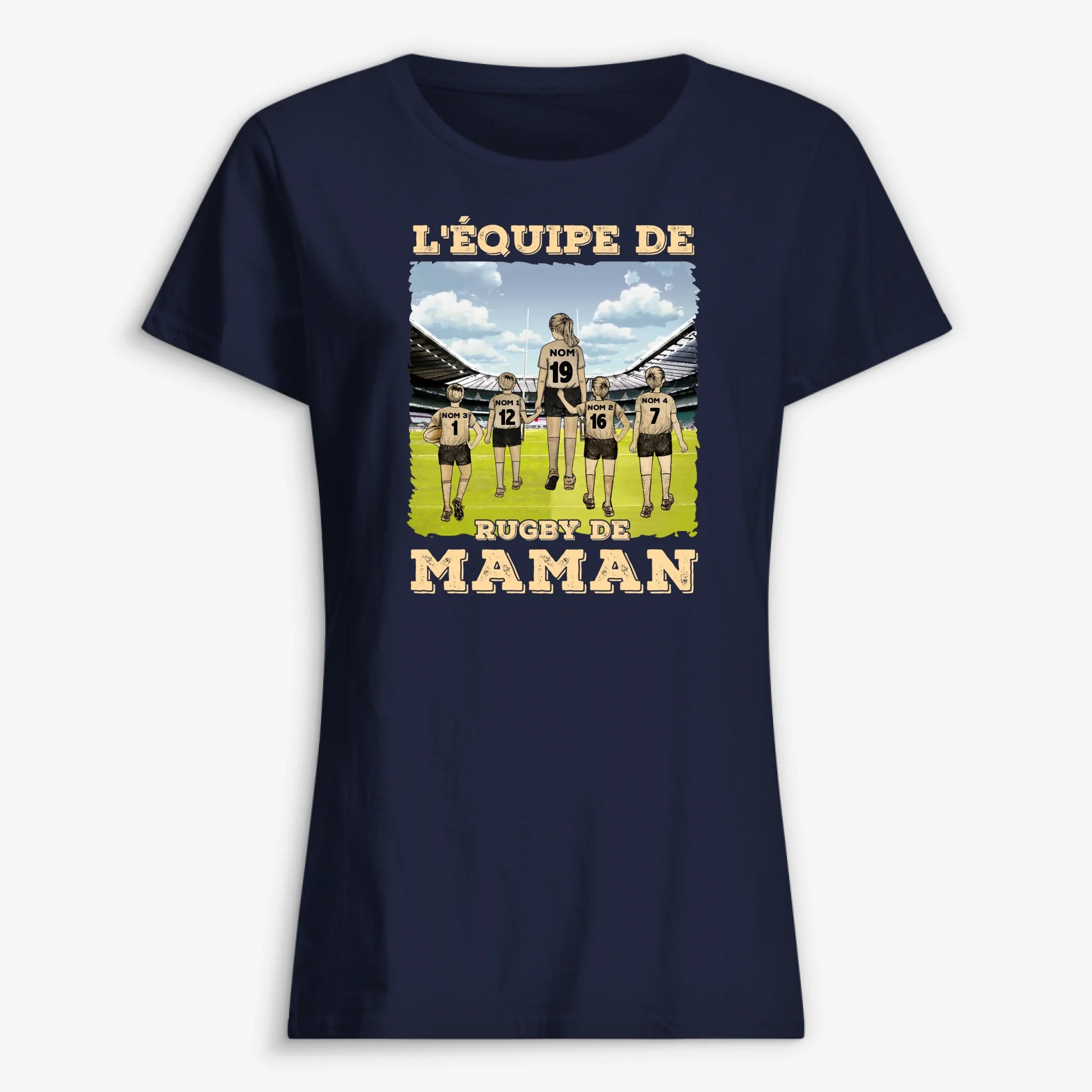 CLASSIC WOMEN T-SHIRT Front Dark