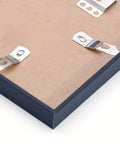 metal framed poster - frame back