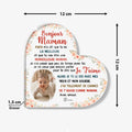 Heart Acrylic Plaque Size