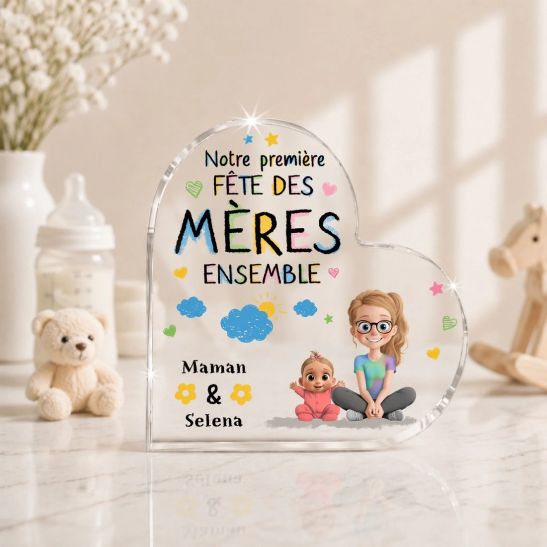 Première fête des mères ensemble