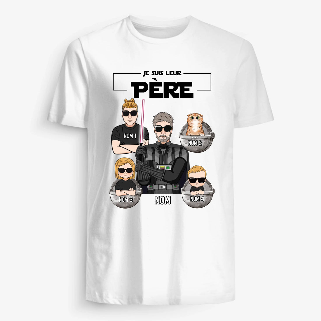UNISEX T-SHIRT Front Light