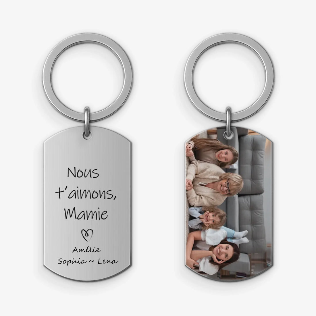 Keychain Steel BASE B 1
