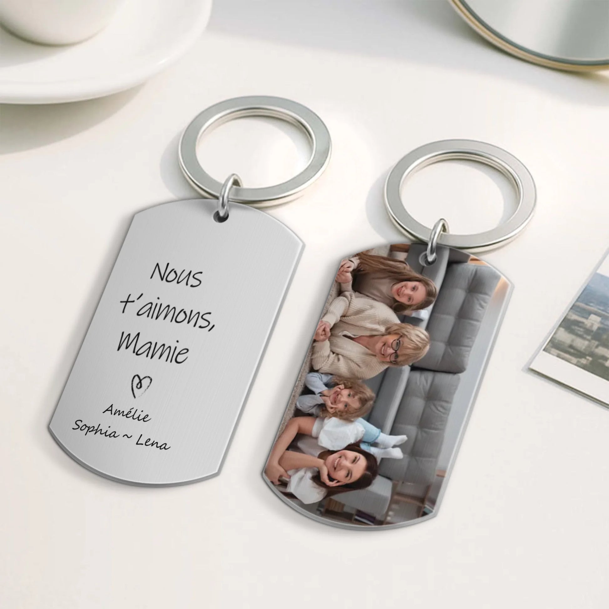 Keychain Steel BASE B 2