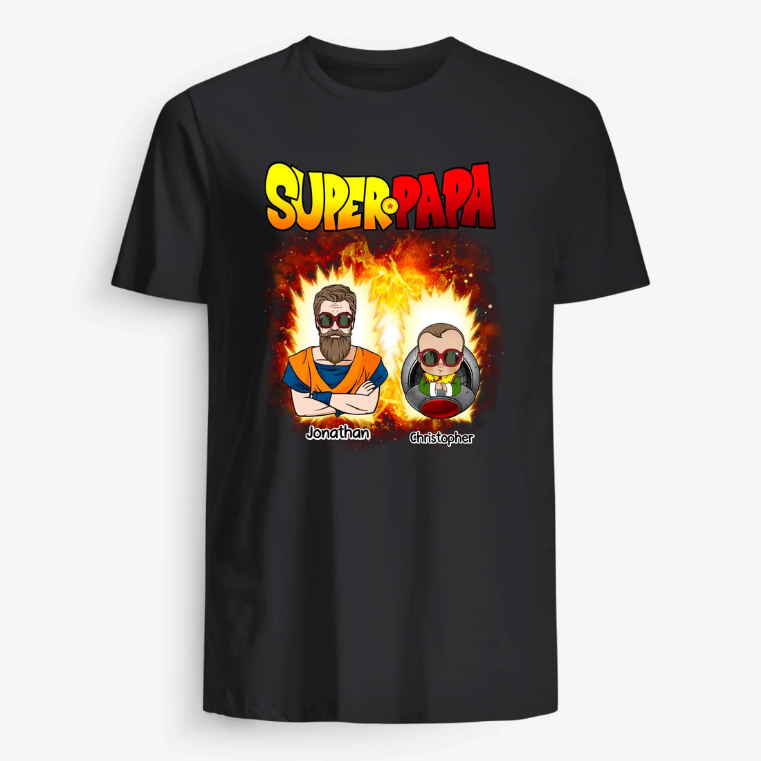 UNISEX T-SHIRT Front Dark