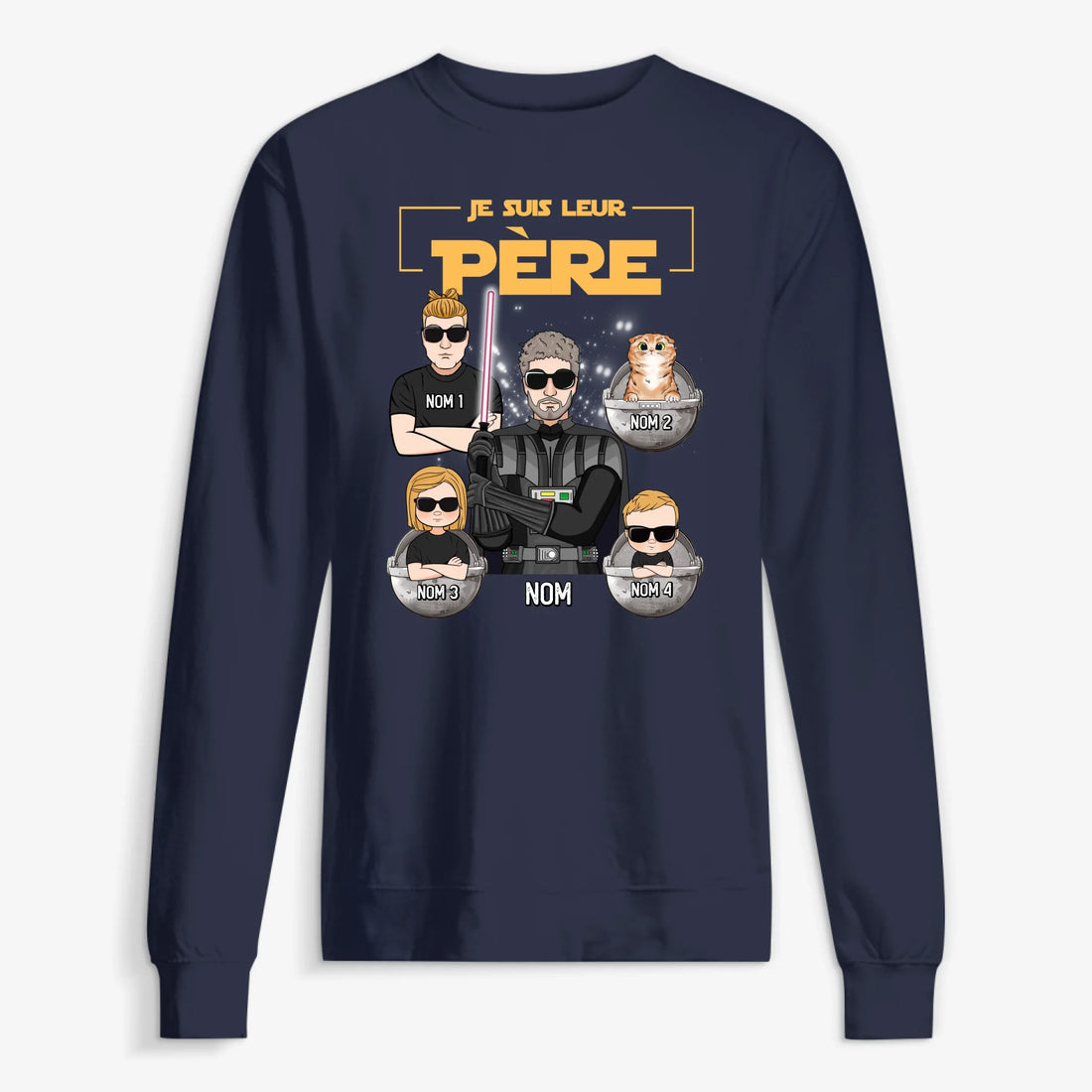 UNISEX SWEATSHIRT Front Light