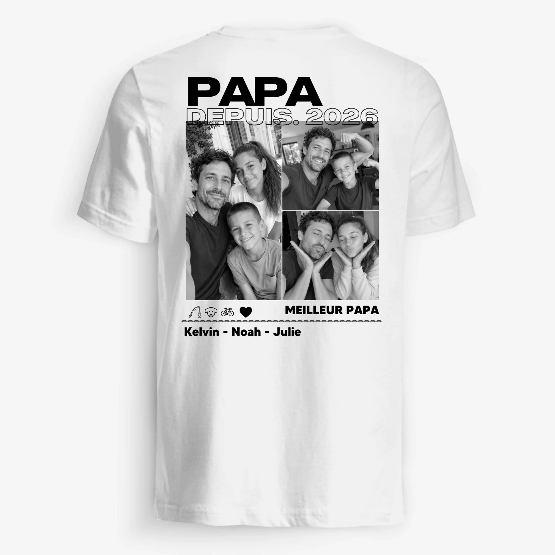 UNISEX T-SHIRT Back Light