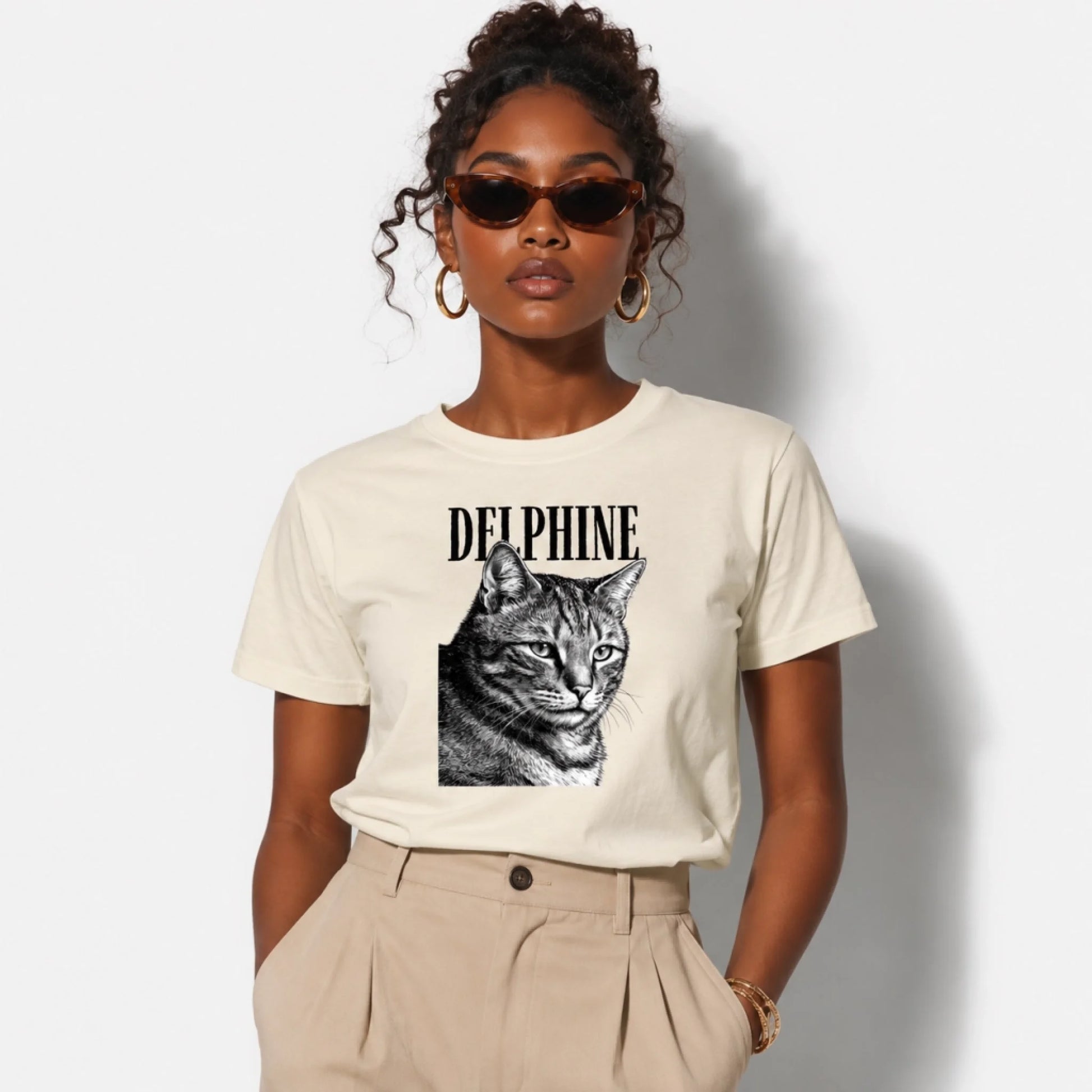 model black girl cat