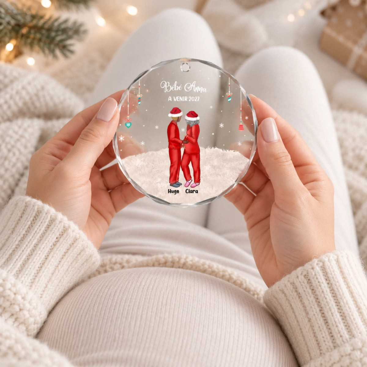 Baby Anna Crystal Keepsake Ornament