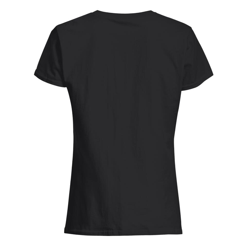 motarde de jour sorciere de nuit personnalisable t shirt dhalloween pour les motards