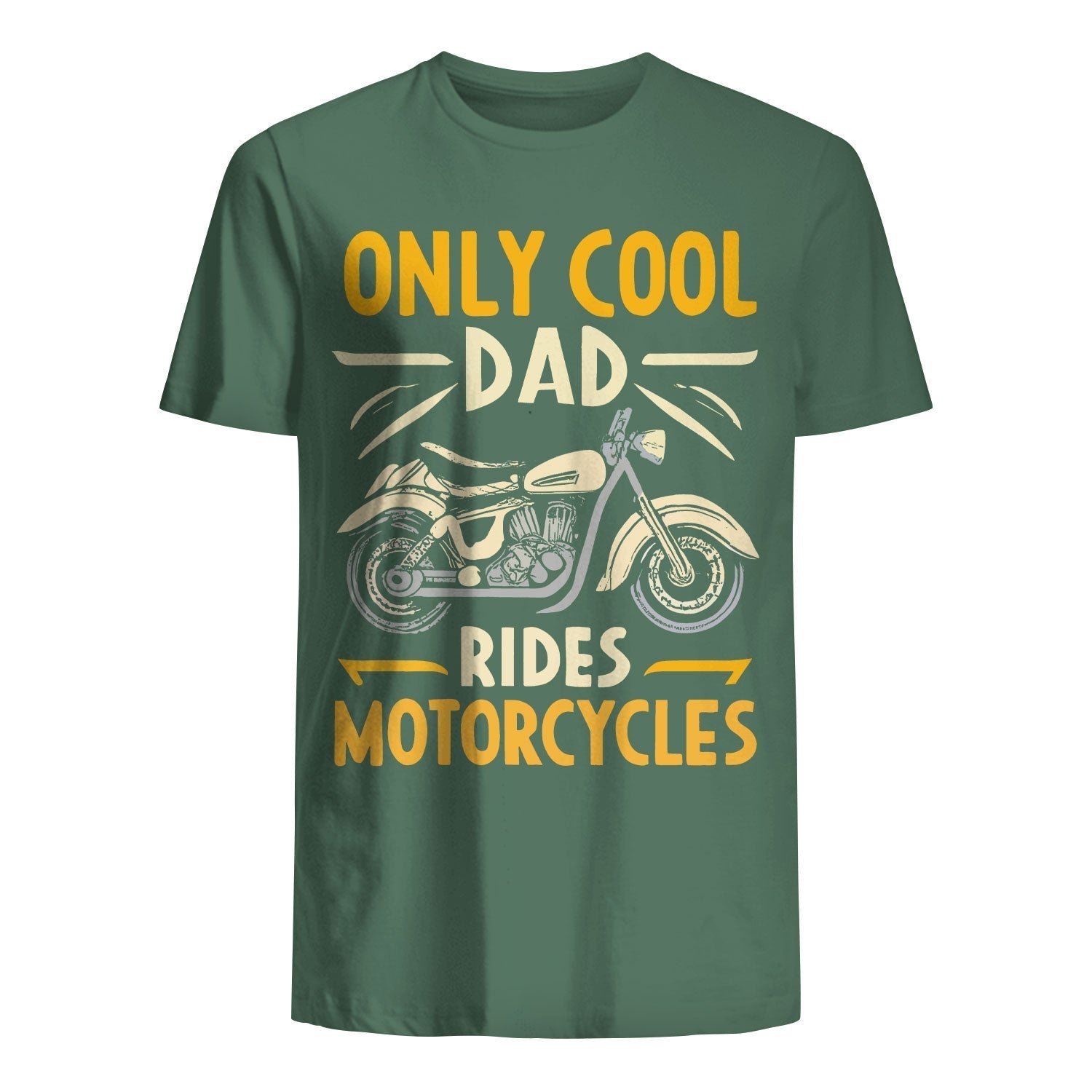 t shirt for dad cool dad rides motocycles