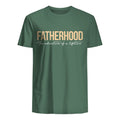 t shirt for dad fatherhood the adventure of a lifetime