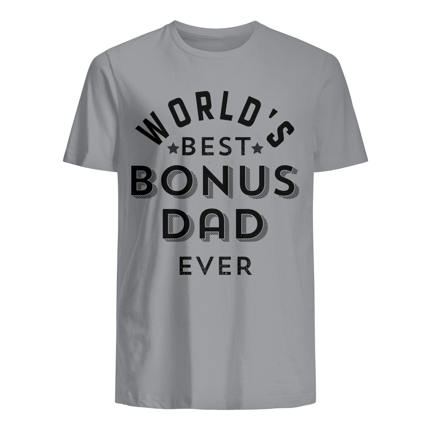 t shirt for dad world best bonus dad